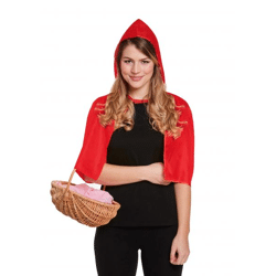 Erwachsenen-Kostüm Rotkäppchen Mit Umhang - Märchenverkleidung Für Damen