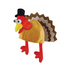 Erwachsenen-Türkei-Hütte, 28x45cm – Ideal für Thanksgiving & Kostümpartys