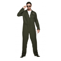 Erwachsenen Verkleidung Pilotenkostüm Xl – Flugzeug-Themenparty Outfit