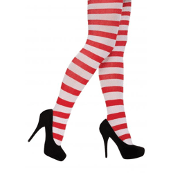 Erwachsenenhose Rot & Weiß gestreift - Kostümzubehör Für Feste & Feiern
