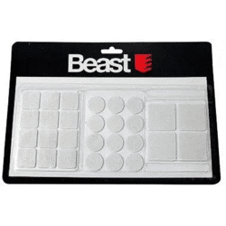 FILZGLEITERSATZ WEISS: Premium Filzgleitersatz Weiß - Möbelschoner mit Selbstklebefunktion