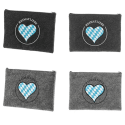 Filztasche mit Heimatliebe Design - Stilvolle und Robuste Tragetasche für den Alltag - 2/s