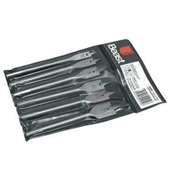 FLACHFRASBOHRERSATZ: Hochwertiger Flachfräsbohrer-Set - Profi Holzbohrer-Set für präzises Bohren in Holz