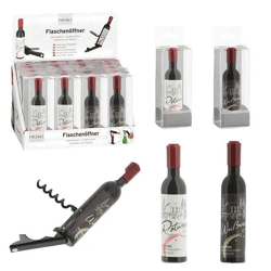 Flaschenöffner in Flaschenform, ca. 11 cm hoch - Praktisches und stilvolles Barzubehör