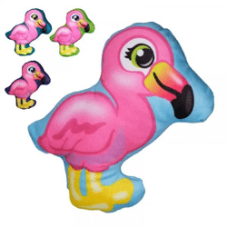 Flauschiger Plüsch-Flamingo 