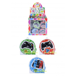 Flipper-Gamer-Puzzle, 5,5 cm x 5,8 cm, 3 verschiedene Designs