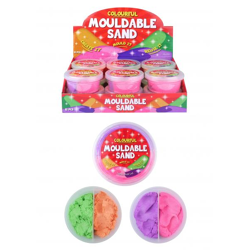 Formbarer Sandkitt, 130 g, 8,5 cm x 4 cm – verschiedene Farben, flexibles Modellierspielzeug