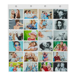 Fotohalter mit 24 Fächern für Querformat-Bilder 10x15 cm