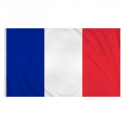 Frankreich Flagge, Groß 5Ft X 3Ft, Robust & Wetterfest