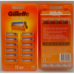FUSION5 RASIERKLINGEN 12ER