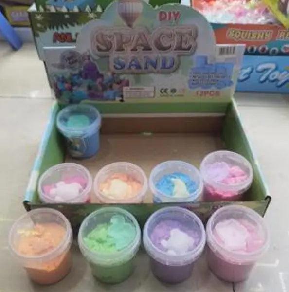 Galaktischer Spielsand, 6er-Set, 140g Dosen - Kreativer Formspa&szlig;