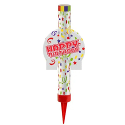 Geburtstagsfontäne 'Happy Birthday', Festliches Highlight für Geburtstagsfeiern