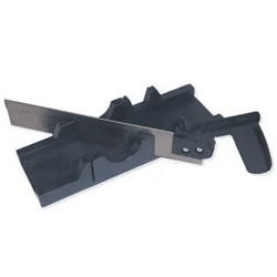 GEHRUNGSLADE MIT SAGE PLASTIK: Hochwertige Gehrungslade mit Kunststoffsäge - Präzises Werkzeugset für Holzbearbeitungsprojekte