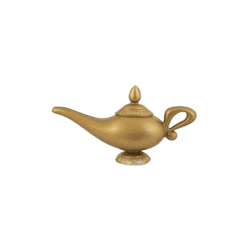 Genie Lampe Deko, Oriental Silent, 23 x 12 cm - Aladdin Lampe