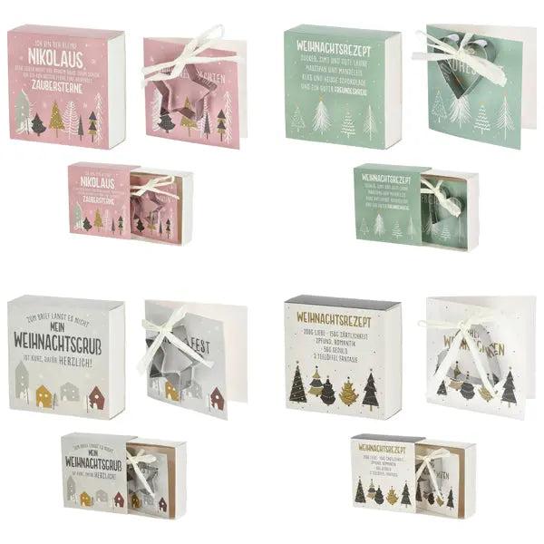 Geschenkset mit Keksausstechern, 4er-Set - Ideal f&uuml;r Backliebhaber