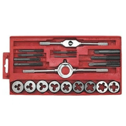 GEWINDESCHNEIDESATZ : Hochwertiger Gewindeschneidesatz - Professionelles Gewindeschneidwerkzeug-Set für präzises Gewinde schneiden