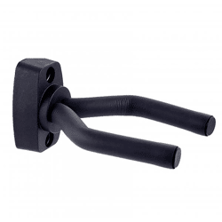 Gitarrenhalter schwarz - Wandhalterung & Halterung für Wand - Instrumente wie Gitarre - Wandhalter