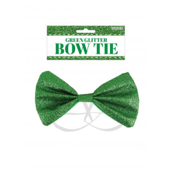 Glitzernde Grüne Fliege - 12 x 7 cm