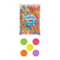 Glow In The Dark Ball Jet 3,3 cm – 5 sortierte leuchtende Sprungbälle