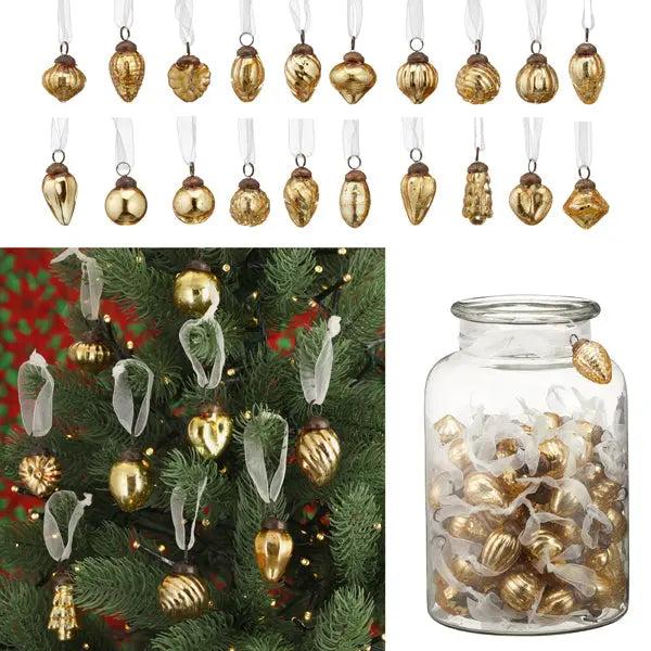 Goldene Glasanh&auml;nger, 100er-Pack - Elegante Accessoires f&uuml;r Schmuck & Basteln