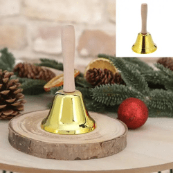 Goldene Glocke, ca. 12 cm hoch – Eleganter Dekorationsakzent für jedes Ambiente