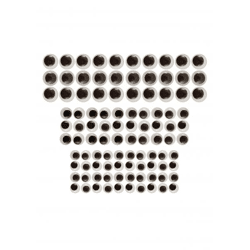 Googly Eyes Bastelset – verschiedene Größen, perfekt für DIY-Projekte und Dekorationen