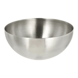 Große Deko-Schale in Silber, Edler Tafelaufsatz, ca. 20x9 cm - Elegante Dekoration