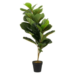 Große Künstliche Geigenfeige, Imitat Gummibaum, ca. 90 cm Höhe