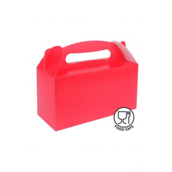 Große rote Lunchbox 22,5L x 9,5B x 12H cm, Bento-Box für Schule und Büro, auslaufsicher
