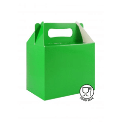 Grüne Brotzeitbox 14L x 9,5B x 12H cm, robuste Brotzeitbox für Kinder und Erwachsene