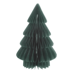 Grüner Honeycomb Weihnachtsbaum, Freistehend, Medium, 30cm