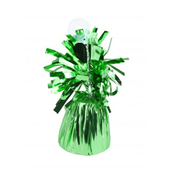 Grünes Ballongewicht 160G, Folie - Stabiler Bodenständer für Luftballons