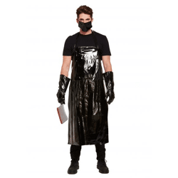 Gruseliges Metzger Kostüm für Erwachsene - Ideal für Halloween & Horror-Events