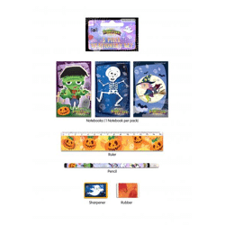 Halloween-Bastelset, 5-teilig