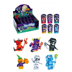 Halloween Bauklötze Set Leuchtend - 6 verschiedene Bausätze, ideal für Kinder
