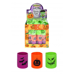 Halloween Federn 2,8 cm x 3,5 cm - 3 verschiedene Farben, Partyzubehör