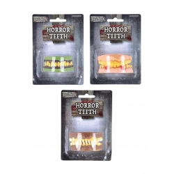 Halloween Horrorzähne - 3 Verschiedene Arten, Gruseliges Kostümzubehör