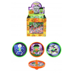 Halloween Kreisel 4 cm - 2 Farben, 3 Designs, Party-Spielzeug