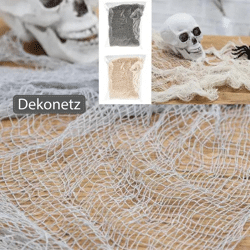 Halloween Tischläufer im Gruseldesign, 2er Set, ca. 40x180cm