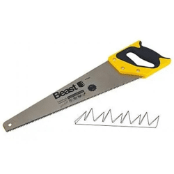 HANDSAGE GEHARTET ZAHN: Robuste Handsäge mit gehärteten Zähnen | Profi-Zugsäge | Präzisions-Holzsäge mit widerstandsfähigen Zähnen