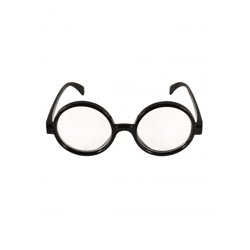 Harry-Potter-Brille für Erwachsene – klare Glaslinse, Zauberer-Cosplay-Zubehör