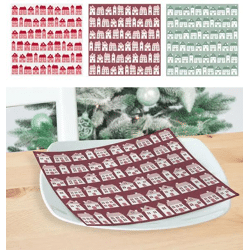 Haus-Motiv Servietten-Set, 3 Designs, 20er-Pack - Ideal für Einweihungspartys