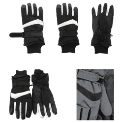 Herren Skihandschuhe, Doppelpack, Verbesserte Griffigkeit & Isolierung - 100 Zeichen