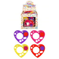 Herz-Schablonen, 4 Verschiedene Farben, Kreatives Bastelzubehör Für Kinder