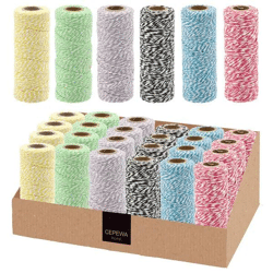 Hochgeschwindigkeits-Seilschaft: Universeller Bindfaden, 6/s, 120m für Handwerk & mehr