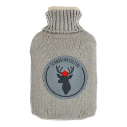 Hochwertige Wärmflasche Schwarzwaldliebe, 1500 ml - Langlebig, Zuverlässig und Komfortabel
