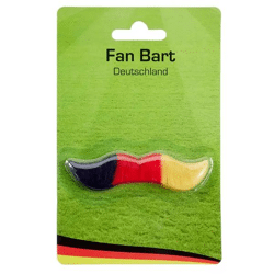 Hochwertiger Selbstklebender Fan-Bart aus Deutschland – Perfekt für Events
