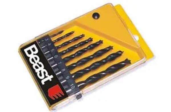 HOLZBOHRERSATZ: Hochwertiger Holzbohrer-Set - Profi Bohrer-Set f&uuml;r pr&auml;zises Bohren in Holz