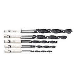 HOLZBOHRERSATZ: Hochwertiger Holzbohrersatz - Profi Bohrer-Set für präzises Bohren in Holz