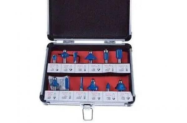 HOLZOBERFRASERSATZ PROFI: Hochwertiger Holzoberfr&auml;sersatz - Profi Holzbearbeitungsfr&auml;ser-Set f&uuml;r pr&auml;zises Fr&auml;sen von Holzoberfl&auml;chen